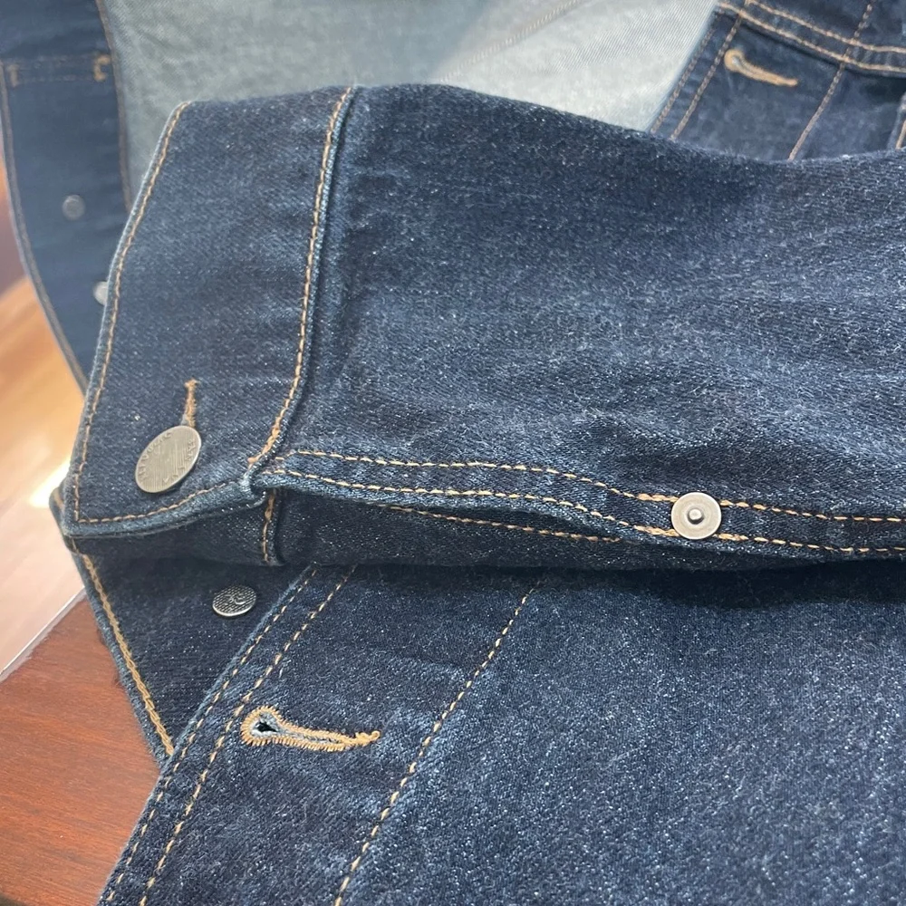 Banana Republic Men's Navy Denim Jacket